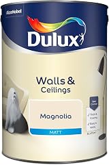Dulux Matt Emulsion Paint For Walls And Ceilings Magnolia 5 Litres view 2