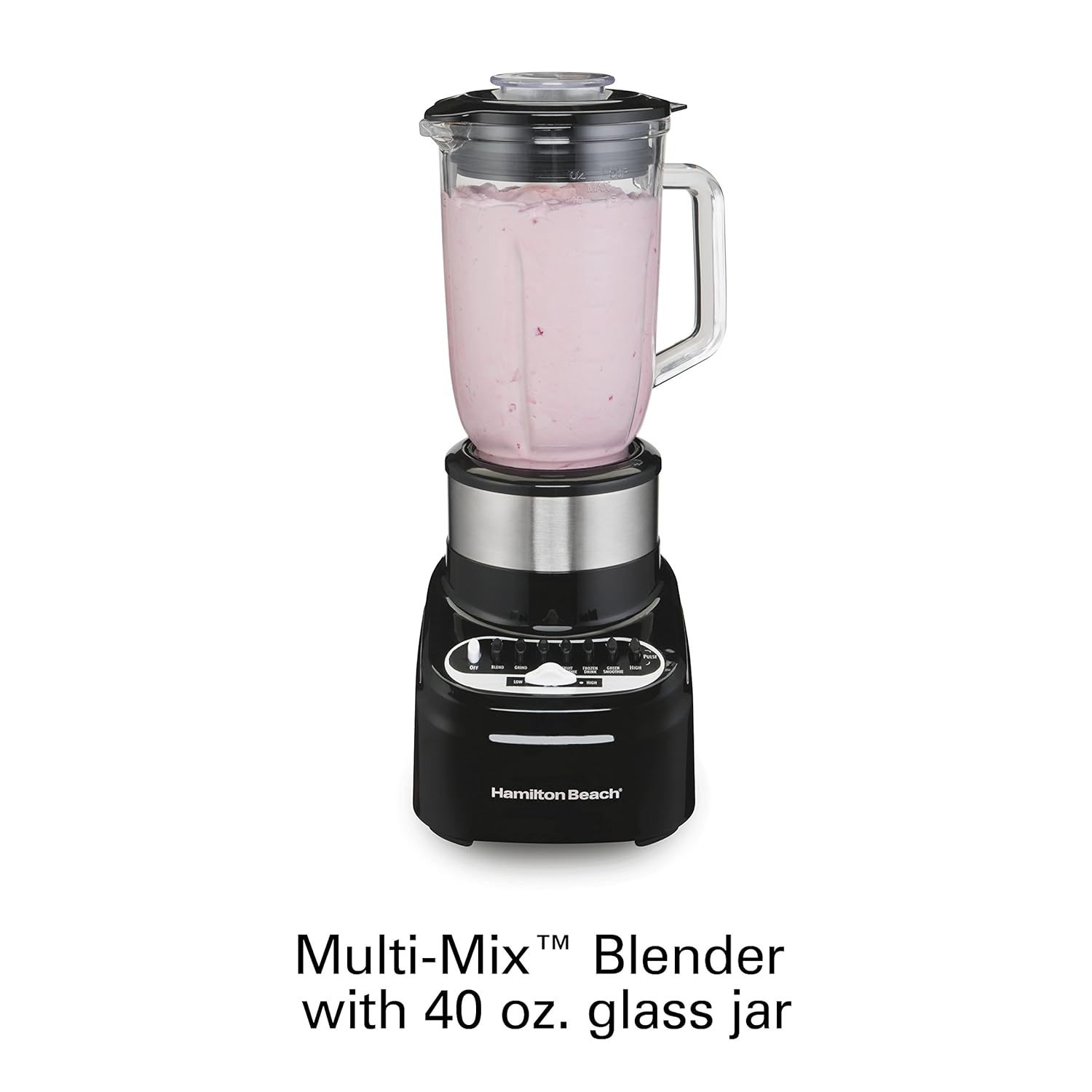 hamilton beach 54210 blender with 40 oz glass jar review