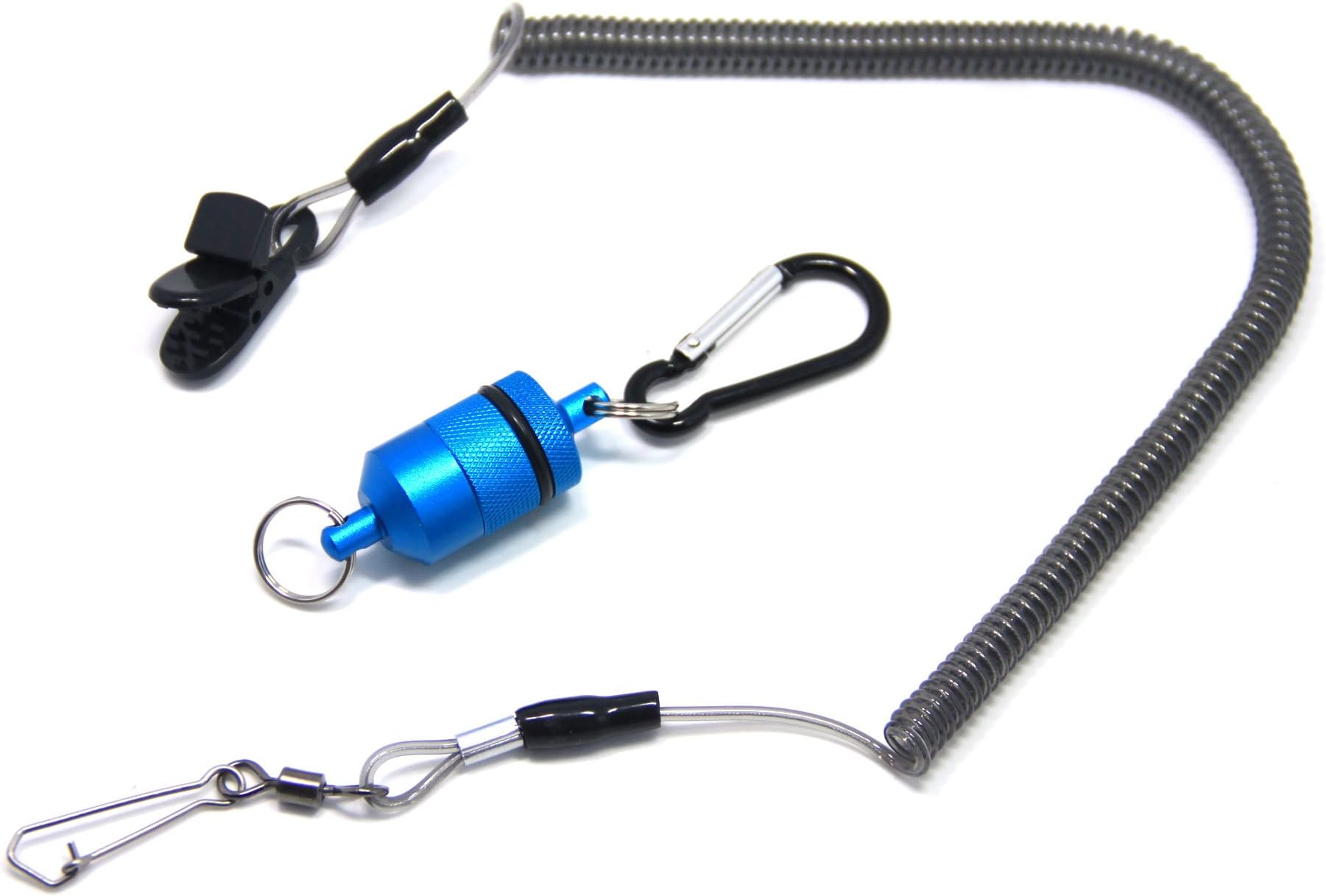 SAMSFX Magnetic Net Release Holder Aluminum Shell Magnet with Lanyard