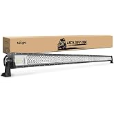 Nilight - 18019C-A LED Light Bar 52Inch 783W Triple Row 49500LM Flood Spot Combo Beam Led Bar Driving Lights Boat Lights Super Bright Led Off Road Lights for Trucks,2 Years Warranty