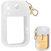 TikLabX Silicone Case for Touchland Hand Sanitizer Spray – Hand Sanitizer Case Protective Holder with Keychain, Compatible with Power Mist & Glow Mist 1 fl oz