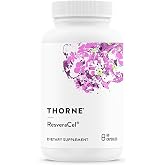 THORNE ResveraCel, NR, Quercetin, Resveratrol &amp; Betaine, 60 Capsules | Supports Healthy Aging, Methylation, Cellular Energy Production &amp; Metabolism*, NAD+ Precursor, NSF Contents Certified