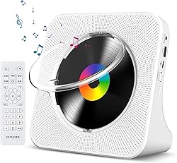 Gueray CD Player Portable Bluetooth Desktop CD