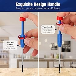 WORKPRO 12 in 1 Torx Screwdriver Set with T3 T4 T5