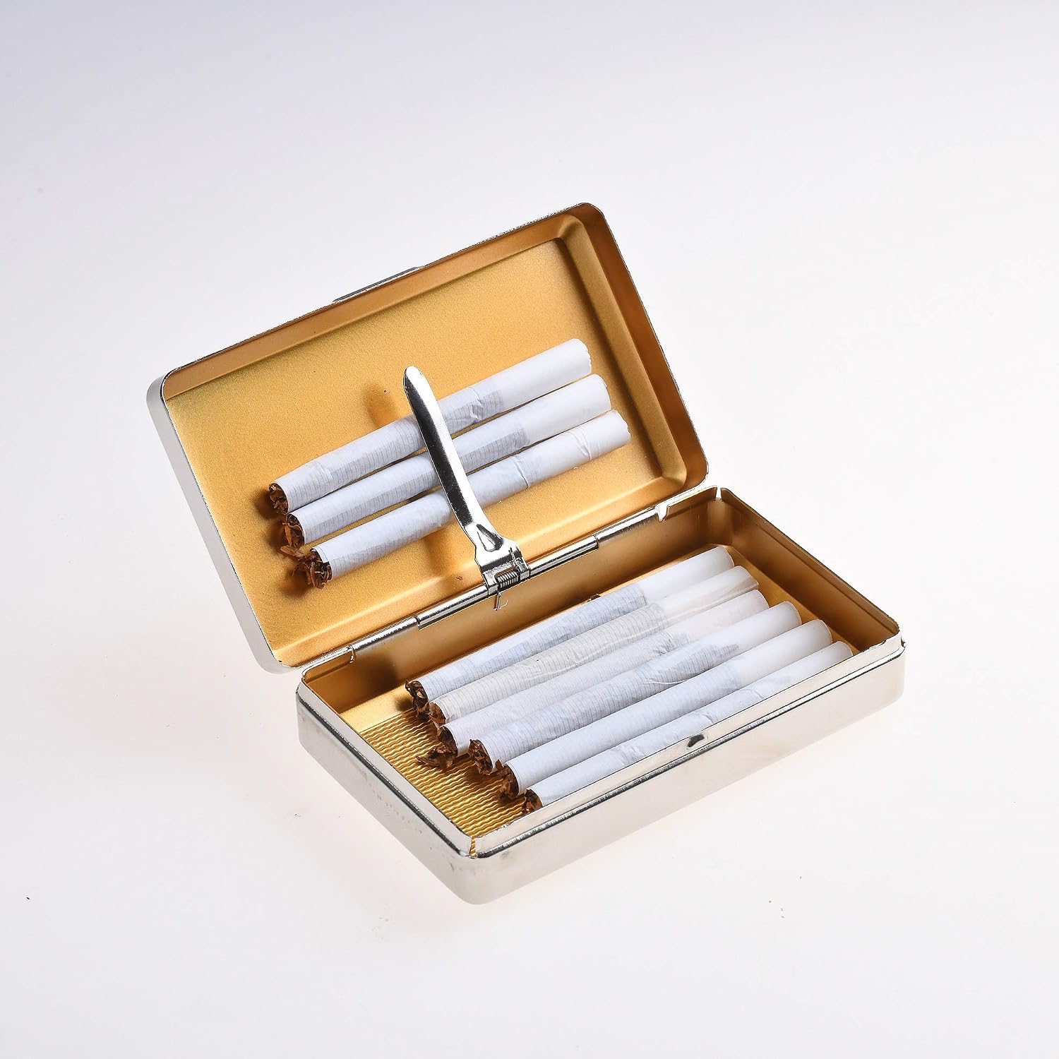 rose gold cigarette case RUBY, DIAMOND AND ROSE GOLD CIGARETTE CASE,