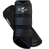 Professional's Choice Ventech Brushing Boots | All-Purpose Horse Boots | Hook &amp; Loop Closure | Sold in Pairs