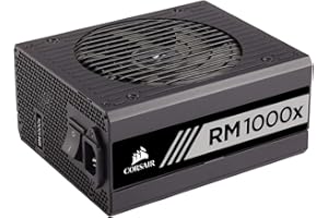 Corsair RMx Series, RM1000x, 1000 Watt (1000W), Fully Modular Power Supply, 80+ Gold Certified