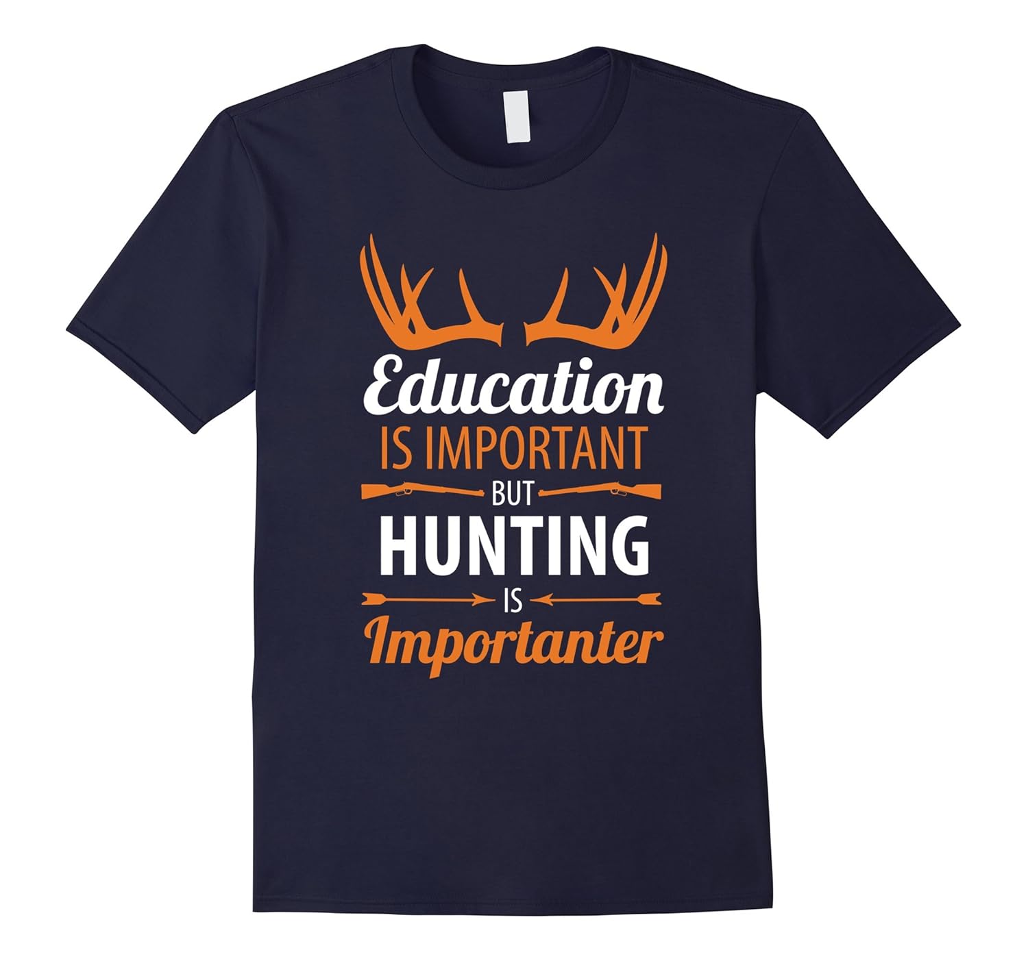 Funny Deer Hunting T-Shirt For Men-Rose