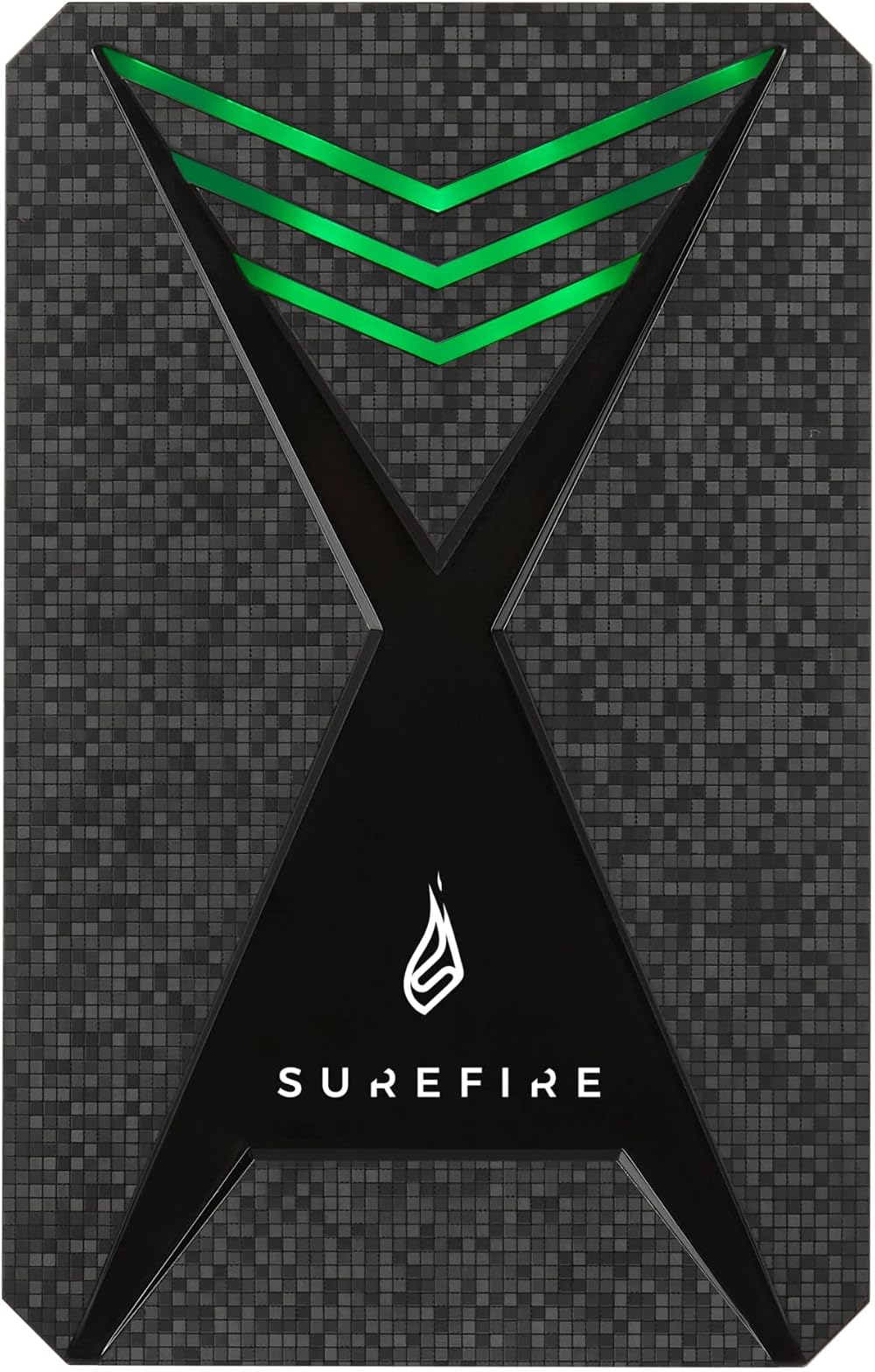 Surefire 2TB Gaming External HDD USB-C RGB LED Windows MacOSX PC Xbox