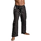 Ronin Heavyweight Karate Pants – Black, White or Camouflage – 100% Cotton 12oz - Traditional Drawstring Waist