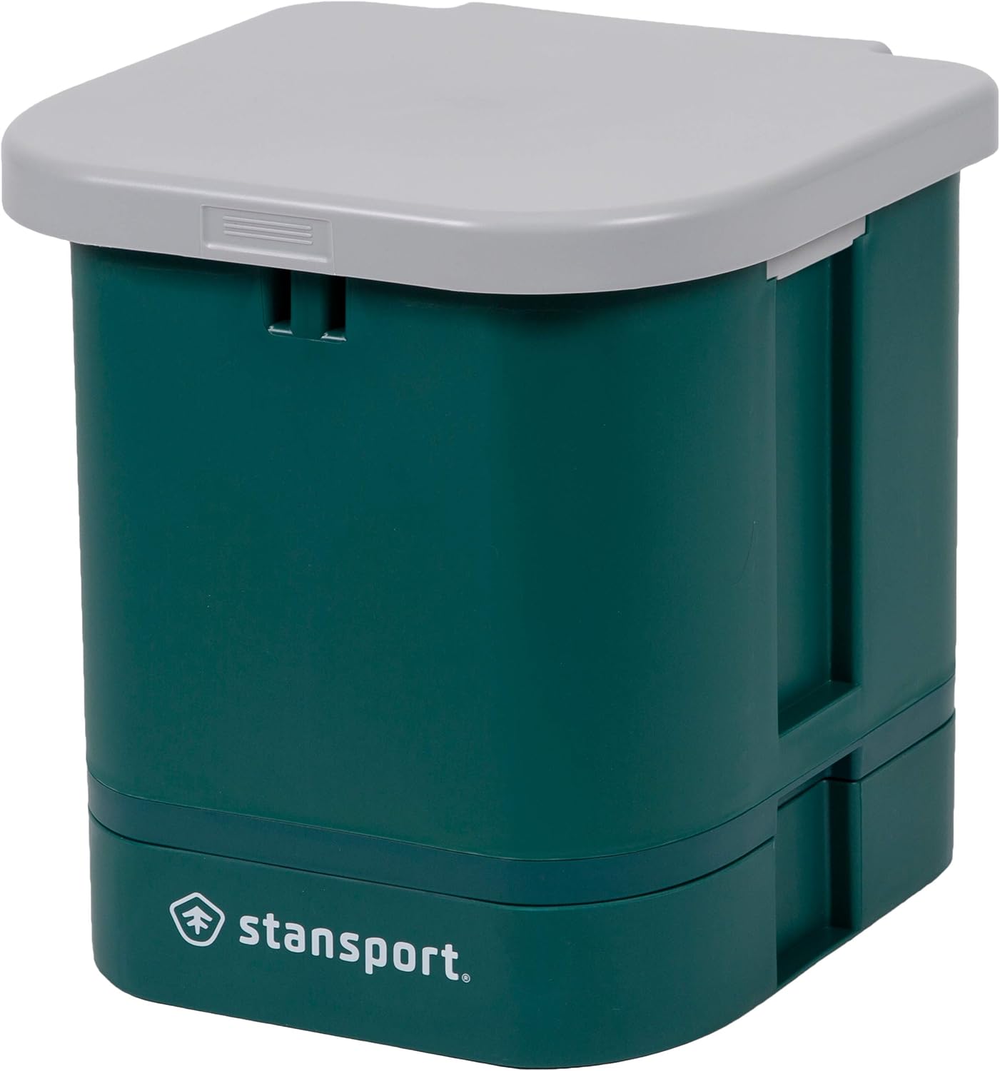 STANSPORT Portable Camp Toilet 14 x 14 x 14 in, Green : Camping Sanitation Supplies : Sports & Outdoors
