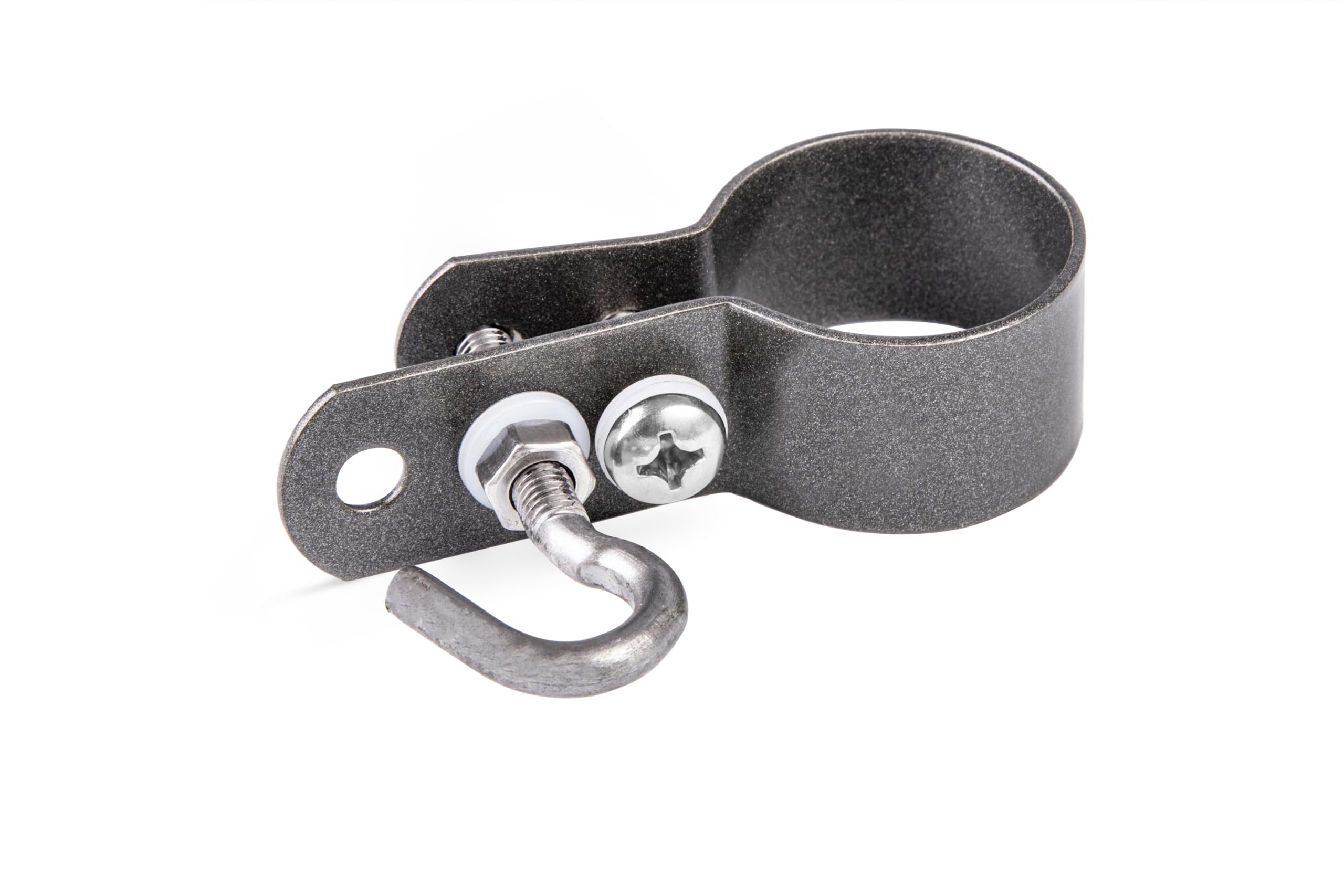 ALBERTS 655662 Clamp for Braid Tension Rods Galvanised Anthracite Metallic Clamp Diameter 34 mm