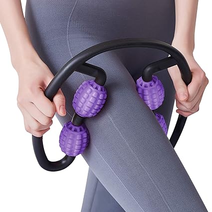 JEEZAO piankowy wałek do uda, elastyczny wałek do masażu 360 ...