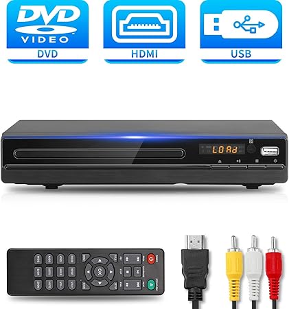 Dvd Player Mit Hdmi Av Ausgang Dvd Player Fur Tv Hd Amazon De Elektronik