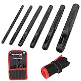 Spurtar Hollow Punch Set (6 pcs) Heavy Duty Round