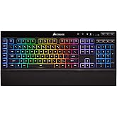 CORSAIR K57 RGB Wireless Gaming Keyboard - <1ms response time with Slipstream Wireless - Connect with USB dongle, Bluetooth o
