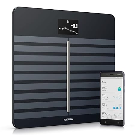 Withings / Nokia Body Cardio - WLAN-Personenwaage für Körperzusammensetzung & Herzgesundheit
