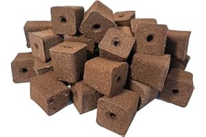 GENERIC 50 Pack Hydroponic Grow Sponges for Gardyn System - Seed Starter Plugs Cubes, Compatible with yCubes, 1.3x1.4x1.1 Inch Media Sponge