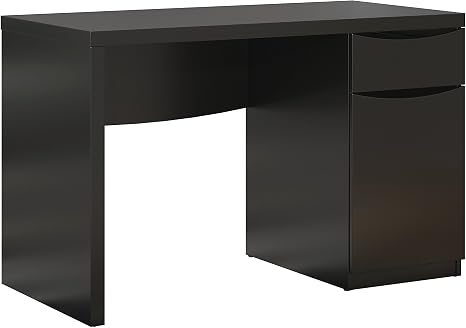 black small desk