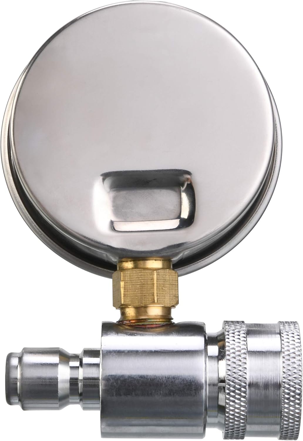 M MINGLE Pressure Washer Gauge Kit, 3/8 Inch Quick Connect, 6000 PSI