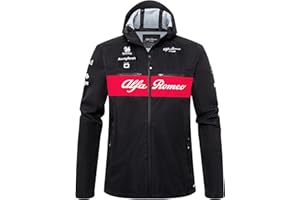 Alfa Romeo Racing F1 2023 Team Rain Jacket - Black