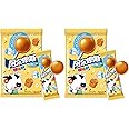 Alpenliebe Milky Lollipops Hard Candy Bundle 2-Pack Various Fruity Flavors Individually Wrapped, 20 Lollipops (Caramel (2 Packs))