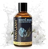 MAYJAM Fragrance Oil White Musk 100ML with Glass Dropper Aromatherapy Diffuser view 2