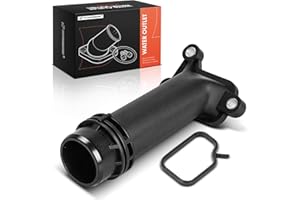 A-Premium Engine Coolant Water Outlet Compatible with BMW 328d 2014-2018, 328d xDrive 2014-2018, X5 2014-2018, 535d/535d xDri