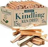 GardenCo 15kg Kiln Dried Kindling Wood Large Box Ready To Burn view 9