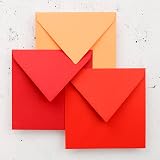 Clairefontaine 5583C Gummed Envelopes 16.5x16.5 cm Red 120 g/m² Pollen view 3