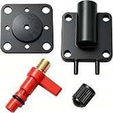 OXCANO 18-7044 Primer Solenoid Service Valve Kit for Johnson Evinrude | Replaces 175158 437228 341297 341071 331365; Rebuilds Primer on 2-8 Cyl Outboards 1980-1994