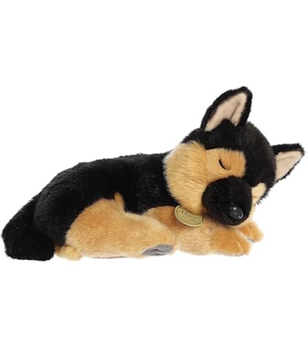 Amazon.com: Steiff Mike German Shepherd, Grey/Brown/Black : Toys
