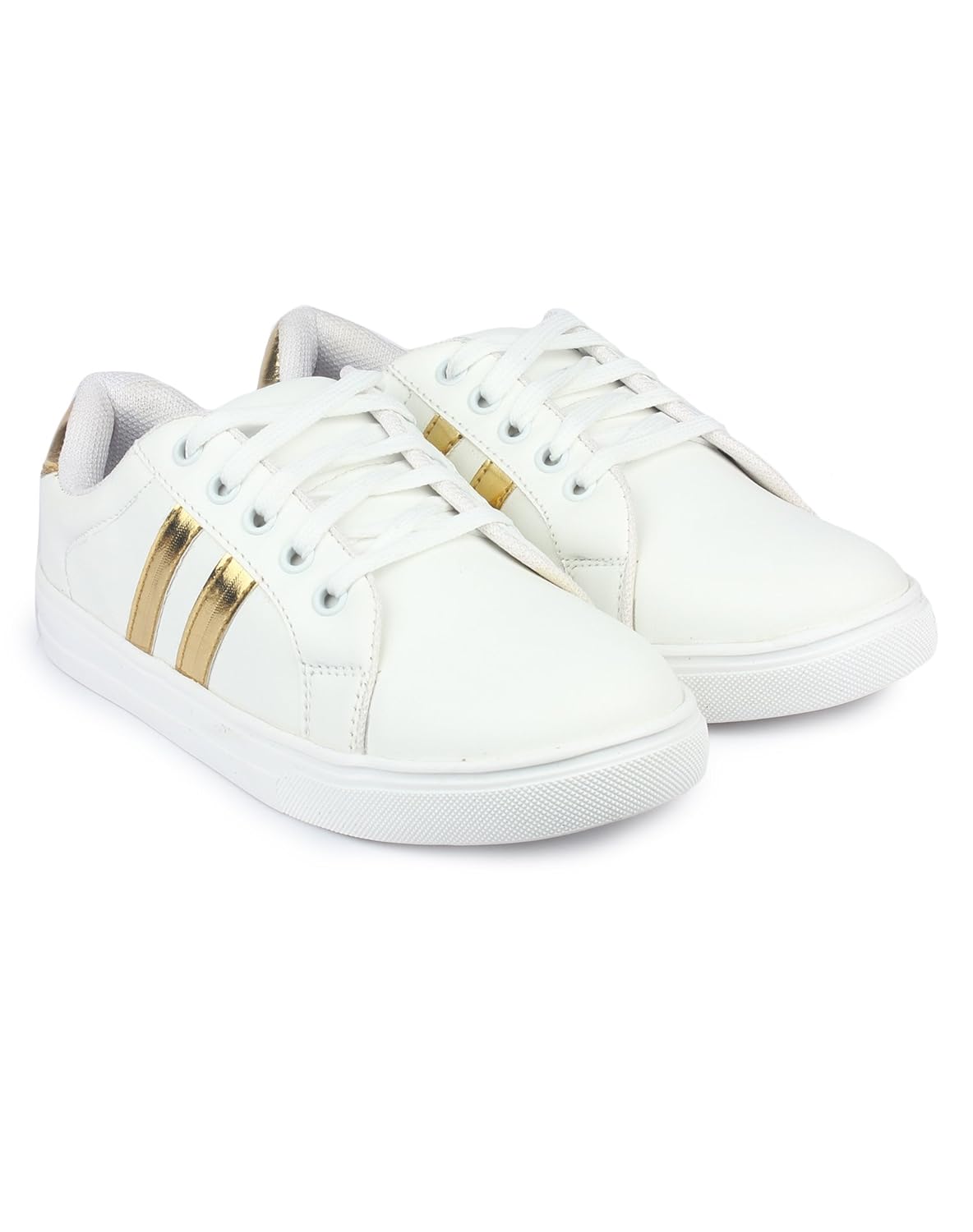 jynx women's white synthetic bella sneakers