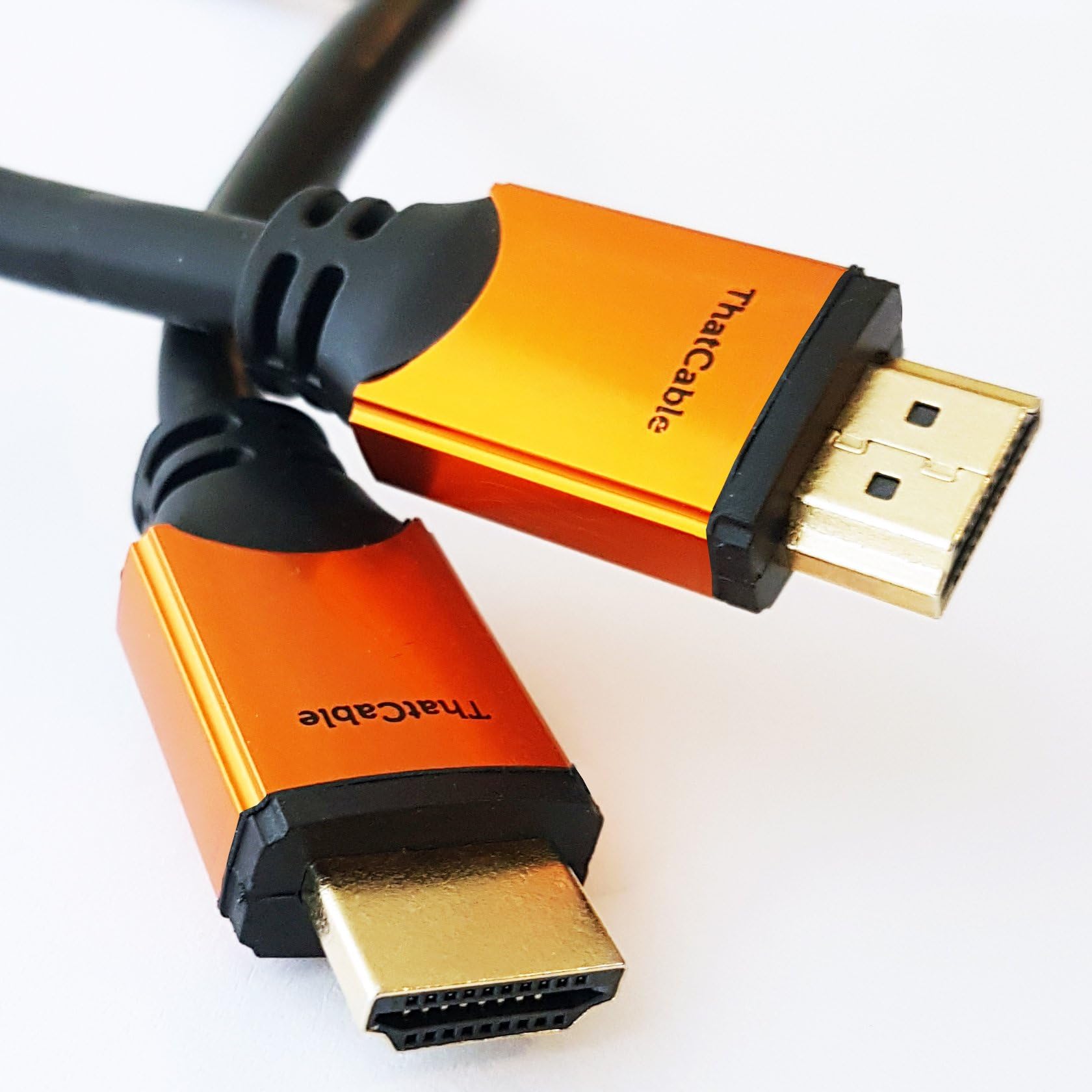 0.3m HDMI Male to Plug Short Patch Cable/Lead - High Speed 4K/3D 1080p - Sky HD