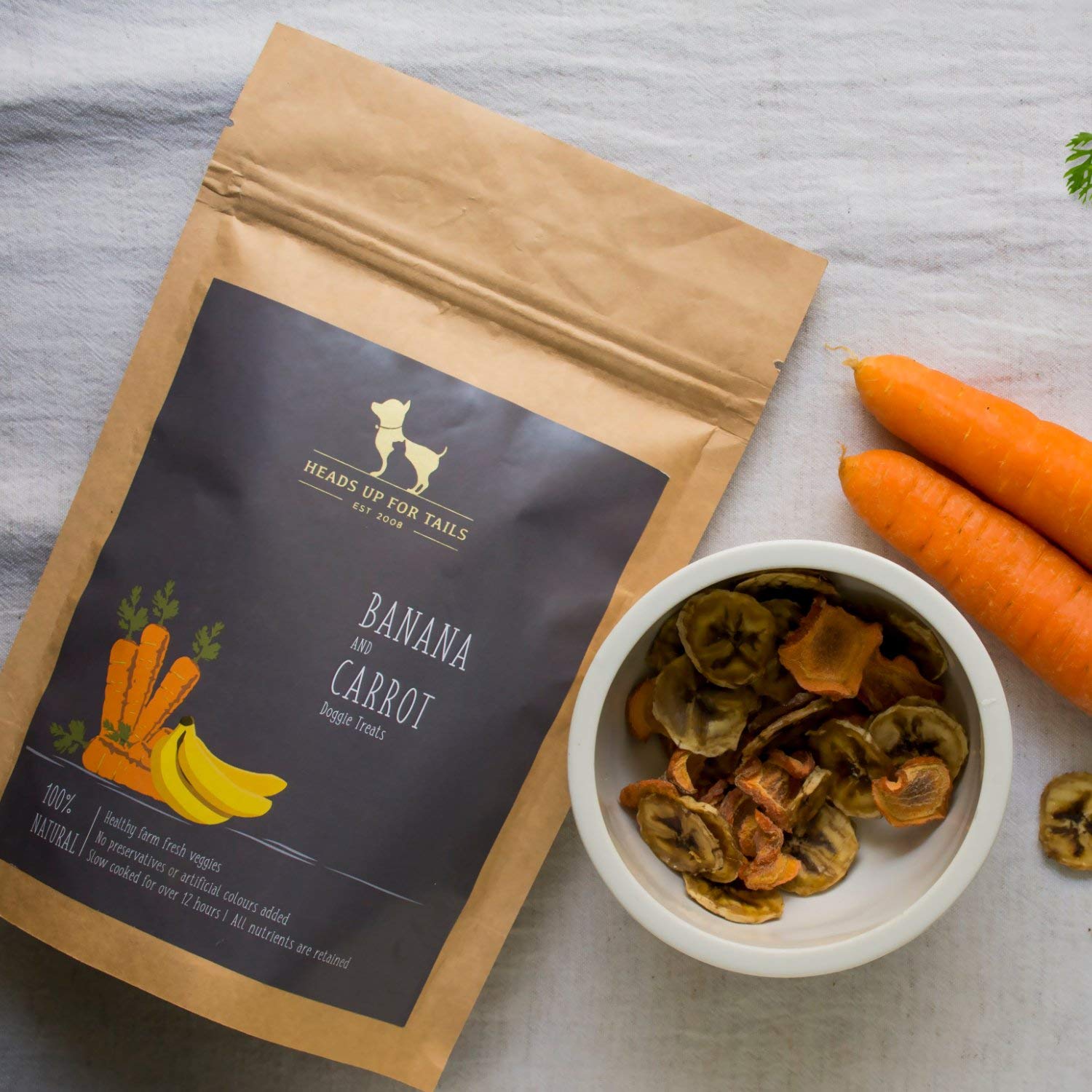 banana carrot dog treats