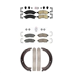 Transit Auto Front Rear Ceramic Disc Brake Pads Kit