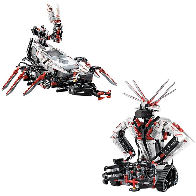 LEGO MINDSTORMS EV3 31313 Robot Kit with Remote Control for Kids, Educational STEM Toy for Programming and Learning How to Code (601 pieces)