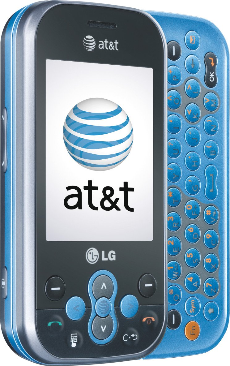Amazon.com: LG Neon GT365 Phone, Gray/Blue (AT&T): Cell Phones & Accessories