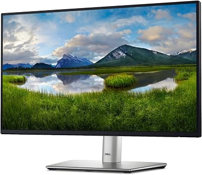 Dell P2422H 24" FHD IPS Monitor 1920x1080 60Hz 5ms VGA HDMI DP Black