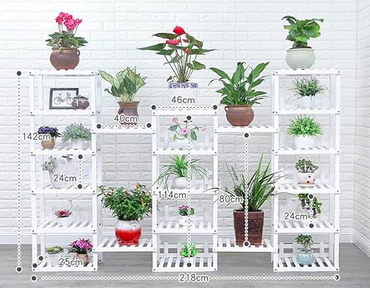 XZ max #Soporte de Flores Soporte de Flores de Madera Maciza 6 + 5 + 6