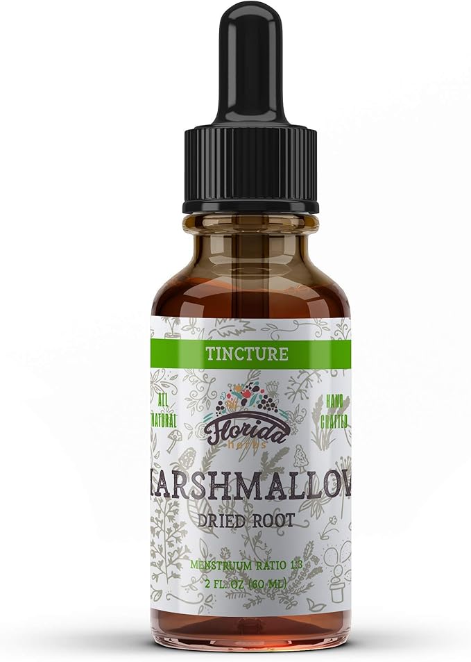 Marshmallow Root Tincture, Organic Marshmallow Extract