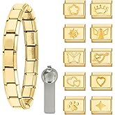 Papasgix Italian Charm Bracelet Charms Set Charm Brascelets 9mm - View #9