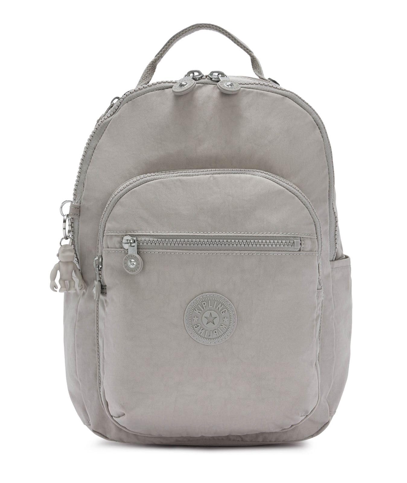 Kipling SEOUL S Small Backpack, Grey Gris (Grey)