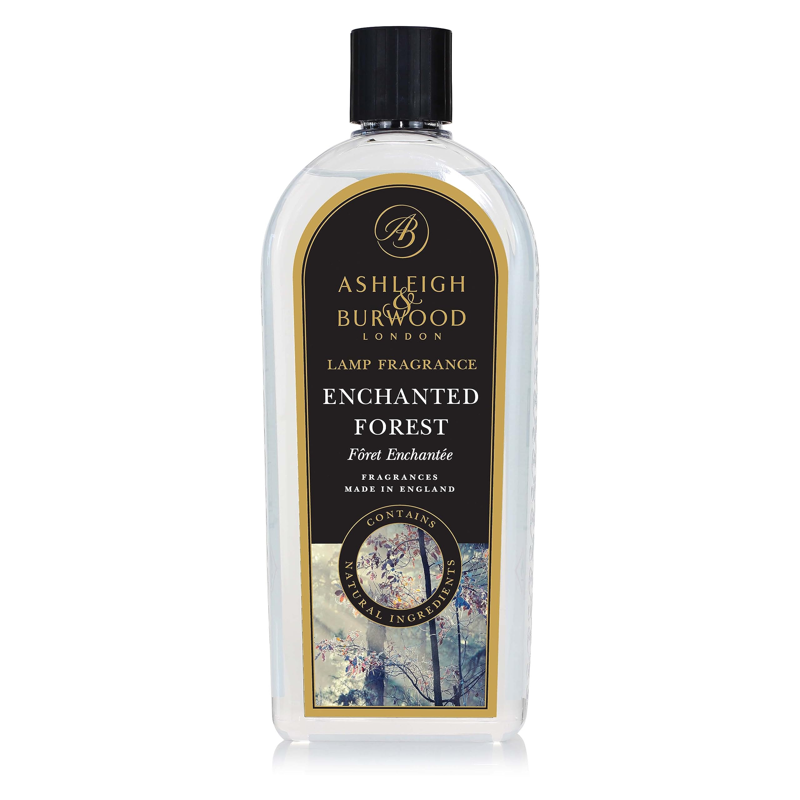Ashleigh & Burwood - Enchanted Forest Lamp Fragrance - 500 mL - UK-Made - Purifies and Perfumes Air - Spicy and Woody Scent - Natural Ingredients โ image 1