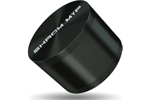 SKROM MYP Spice Grinder Aluminum 2.5 Inchs Black