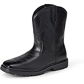 Amazon Essentials Men's Square Toe Western Cowboy Boots