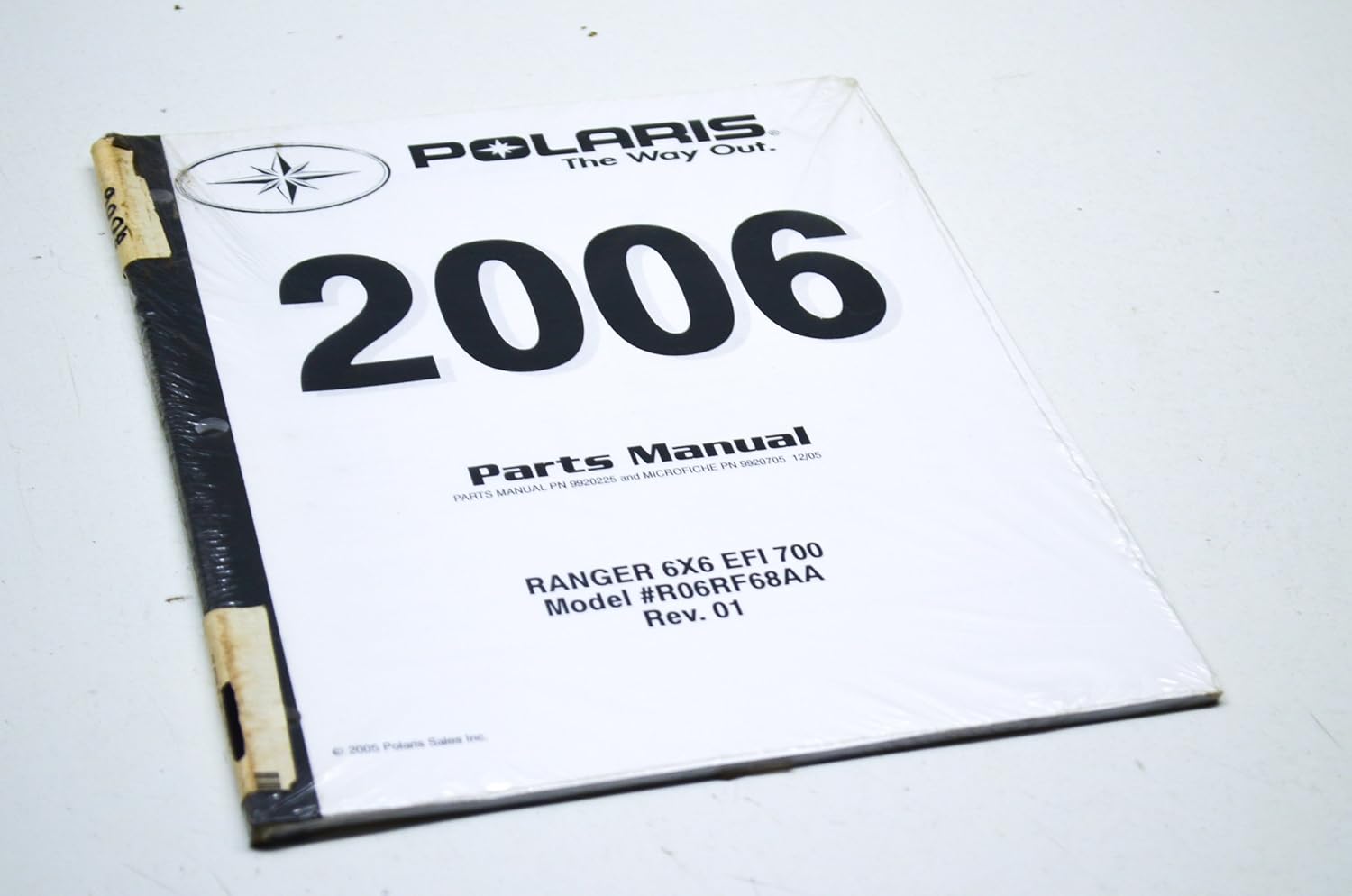 Amazon.com: Polaris 9920225 2006 Ranger 6X6 EFI 700 Parts Manual QTY 1:  Automotive