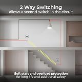 BG Electrical Intelligent Double Wall Dimmer Switch 200W Nexus 800 White view 8