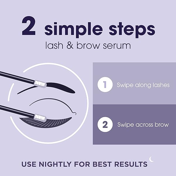 LUMIFY EYE ILLUMINATIONS LASH & BROW SERUM, PROMOTES THICKER, FULLER-LOOKING LASHES & BROWS WITH BIOTIN, PEPTIDES & HYALURONIC ACID TO NOURISH, SOFTEN & CONDITION, 0.12 FL OZ (3.8 ML)
