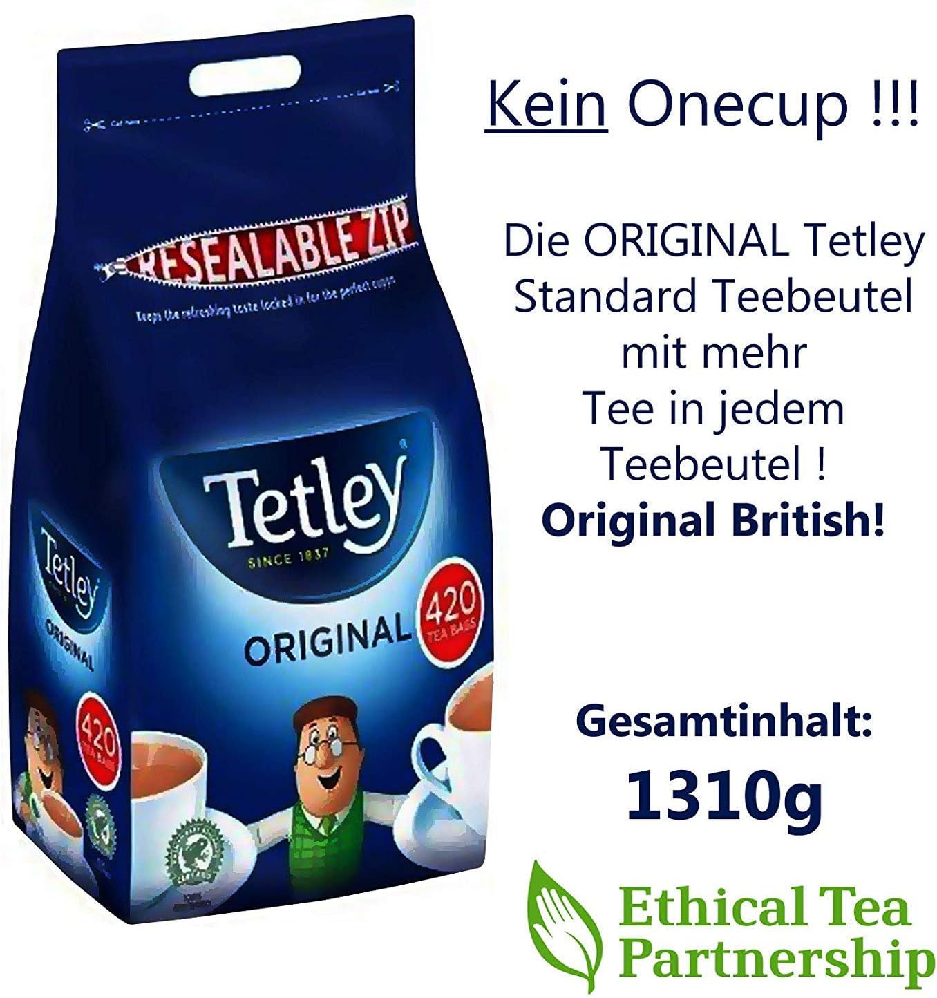 TETLEY Original 420 Tea Bags